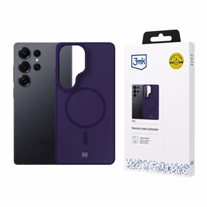 3mk Smoke MagCase для Samsung Galaxy S25 Ultra фиолетово-полупрозрачный