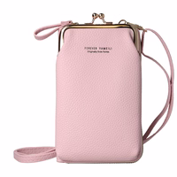 Knitted bag jaoks phone GCW01 light roosa