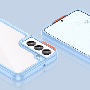 Outer Space Ümbris jaoks Samsung Galaxy S23 cover with a flexible frame sinine