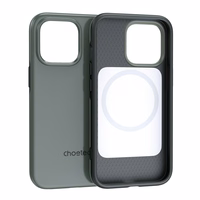 Choetech MFM kukkumisvastane ümbris Made For MagSafe iPhone 13 Pro jaoks must (PC0113-MFM-GN)