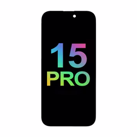 Mecanico Soft OLED Screen Incell jaoks Iphone 15 Pro must with frame (Support IC Transplant)