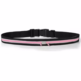 Fit Slim Belt Pouch jaoks Iphone 14/14 Plus/14 Pro/14 Pro Max/Iphone 15/15 Plus/15 Pro/15 Pro Max/Samsung S23/S23 Plus/S23 Ultra/S24/S24 Plus/S24 Ultra/A15/A54 5G/A55 5G/Redmi Note 13 - double pouch Punane