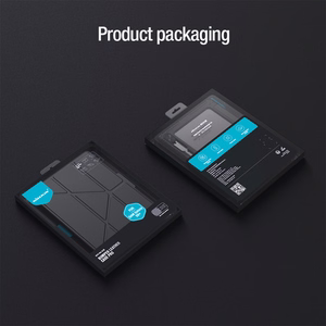 Nillkin Bumper Leather Ümbris Pro ümbris jaoks Samsung Galaxy Tab S9+ - must