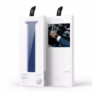 Magnetic Apple Watch SE, 9, 8, 7, 6, 5, 4, 3, 2, 1 (41, 40, 38 mm) Dux Ducis Strap (LD Version) - blue