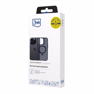 3mk Smoke Ümbris Mag&Stand jaoks Apple iPhone 14 pro max - must