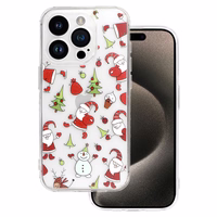 TEL PROTECT Christmas Clear Ümbris jaoks Iphone 16 Pro Design 1