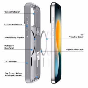 Ümbris Dux Ducis Yind Apple iPhone 17 Pro Max hall