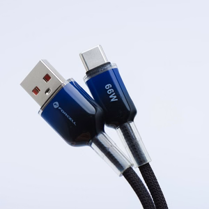 Kaabel USB A to USB C Forcell F-Energy QC4.0 3A 66W Gradient 1 m C352 must