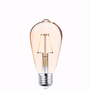 LED Bulb Filament E27 ST64 4W 230V 2200K 400lm COG kuldne Forever Light