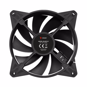 SAVIO ventilaatori komplekt BLADE X1 SET 3 x 120mm 4-pin PWM must