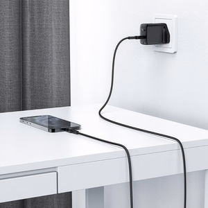 Acefast C4-01 Lightning - USB-C PD cable 30W 3A 480Mb/s 1.8m - black