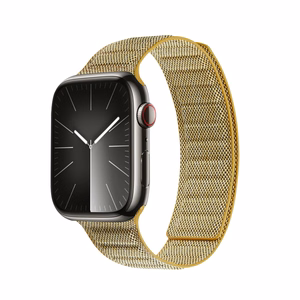 Crong Melange magnetrihm Apple Watch 38 / 40 / 41 / 42 mm kellale, kollane melanž