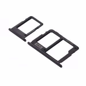 SIM-kaardi hoidja Samsung J730 2017 J7 jaoks, SIM + MicroSD, must (2 SIM)