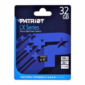 Patriot Memory PSF32GMDC10 mälukaart 32 GB MicroSDHC UHS-I Class 10