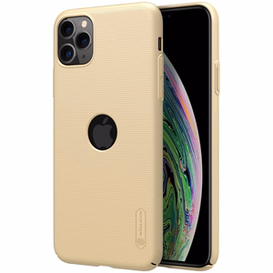 Nillkin Super Frosted Shield ümbris seadmele Apple iPhone 11 Pro, logoavaga, kuldne