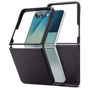 Ringke Onyx Magnetic MagSafe Ümbris jaoks Samsung Galaxy Z Flip 7 - Must