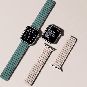 Magnetic Strap Магнитный ремешок браслет для Apple Watch 38/40mm - красный