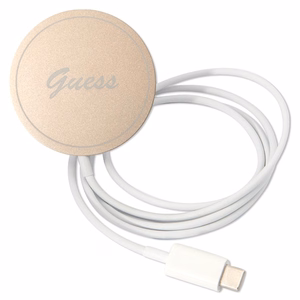 Set Guess GUBPP13LH4EACSW Ümbris+ Charger iPhone 13 Pro brown/brown hard ümbris 4G Print MagSafe