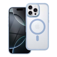 MATTE MAG COVER Ümbris compatible with MagSafe jaoks IPHONE 16 Pro Max sinine