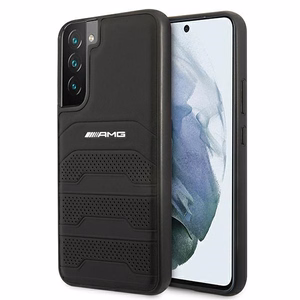 AMG nahast ümbris Samsung Galaxy S22+ jaoks - must