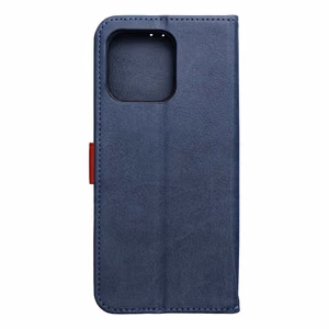 Tumesinine ja punane Split Book klappümbris mudelile Motorola G57 POWER