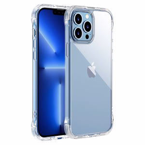Joyroom Defender Series чехол для iPhone 13 прочный с крючками и подставкой прозрачный (JR-BP954)