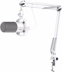 Fifine K688W dünaamiline mikrofon (valge)
