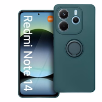SILICONE RING ümbris jaoks XIAOMI Redmi Note 14 5G roheline