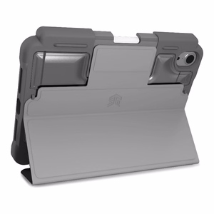 Усиленный чехол STM Dux Plus с держателем Apple Pencil для iPad mini (A17 Pro, 2024) / iPad mini 6 (2021), MIL-STD-810H, чёрный