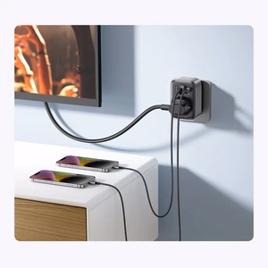 Laadija Ugreen CD314 must 30W (1xPD / 2xQC3.0 / 1xAC)