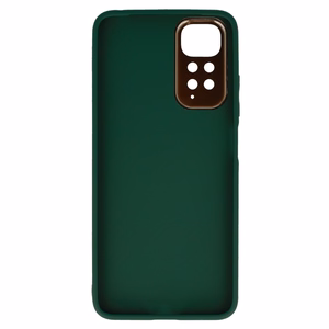 Tel Protect Luxury чехол для Xiaomi Redmi Note 11 Pro/Note 11 Pro 5G тёмно-зелёный