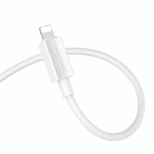 Kaabel USB C to Lightning Hoco PD 27W 1 m X107 valge