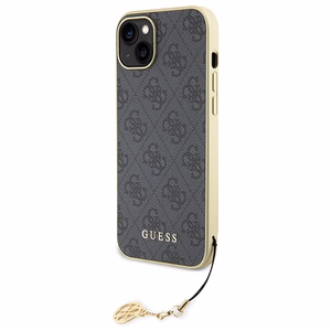 Guess 4G Charms Collection ümbris jaoks iPhone 15 Plus - hall