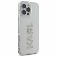 Karl Lagerfeld KLHCP16XHKLSTDCT iPhone 16 Pro Max 6.9" läbipaistev Hard Ümbris IML Rhinestones Logo