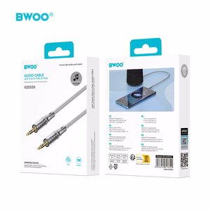 BWOO AUX Kaabel Support 3.5mm to 3.5mm audio AUX075