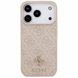 Guess 4G Small Classic Logo MagSafe ümbris iPhone 18 Pro / 17 Pro – roosa