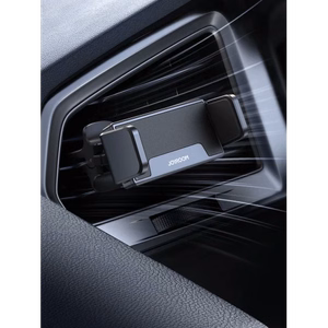 Autokinnitusein Joyroom JR-ZS377 must (mitte-magnetiline / ventilatsioonivõre)