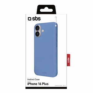 SBS Instinct ümbris iPhone 16 Plus jaoks sinine