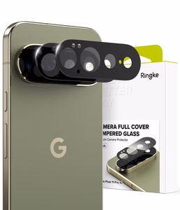 Ringke kaameraobjektiivide kaitse mudelile Google Pixel 11 Pro XL, 2 tk – must