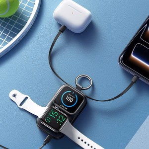 Joyroom JR-W19 5000mAh Powerbank with 5W Wireless Watch Charging - Black