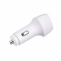 Car laadija Forcell F-Energy Carbon USB C + USB A QC3.0 PD 3A 38W CC50-1A1C valge