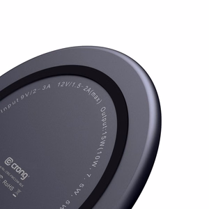 Crong PowerSpot Qi 15 W USB-C juhtmevaba laadija karastatud klaasist kattega, varjumust