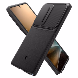 Spigen Optik Armor Ümbris jaoks Samsung Galaxy S25 Ultra - must