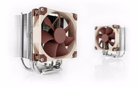 Noctua NH-U9S computer cooling system Processor Cooler 9.2 cm pruun, Metallic