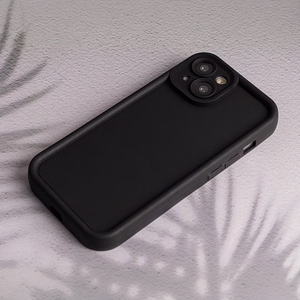 Rim TPU ümbris jaoks Motorola E13 must