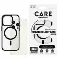 CARE by PanzerGlass Urban Combat Ümbris MagSafe jaoks iPhone 15 Pro - Must