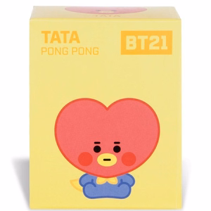 Line Friends BT21 TATA Baby Pong Pong plüüsist maskott, 8 cm