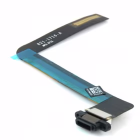 Charging Port Ühildub Apple iPad Air 2 koos Flex / Must / OEM