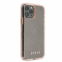 Guess GUHCN58PCGLPI iPhone 11 Pro roosa/roosa kõva ümbris Glitter