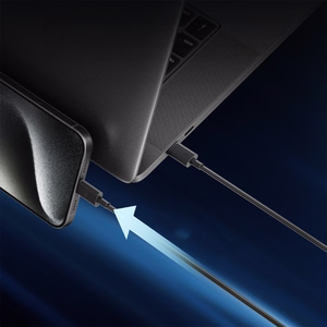 Cuktech CKCTC615NCBK USB-C 6A 240W Kaabel 1.5m - must